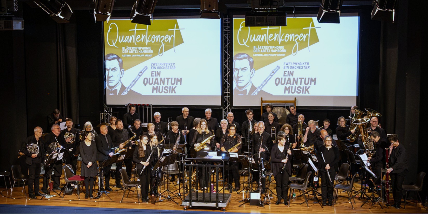 Bläsersymphonie der Abtei Hamborn beim Quantenkonzert